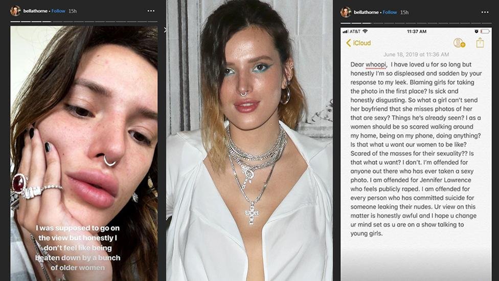 Bella Thorne Hints She Never Got A Sincere Apology From Whoopi Goldberg Over That Nude Photo Controversy